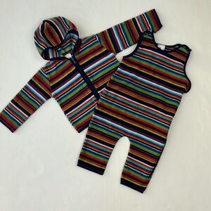 BABY GAP Fleece Romper & Hooded Jacket